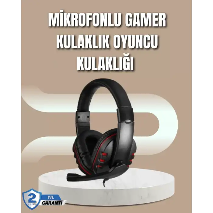AsilTech Mikrofonlu Oyun Kulaklığı – Mavi Işıklı, Uzun Süre Konforlu Kullanım