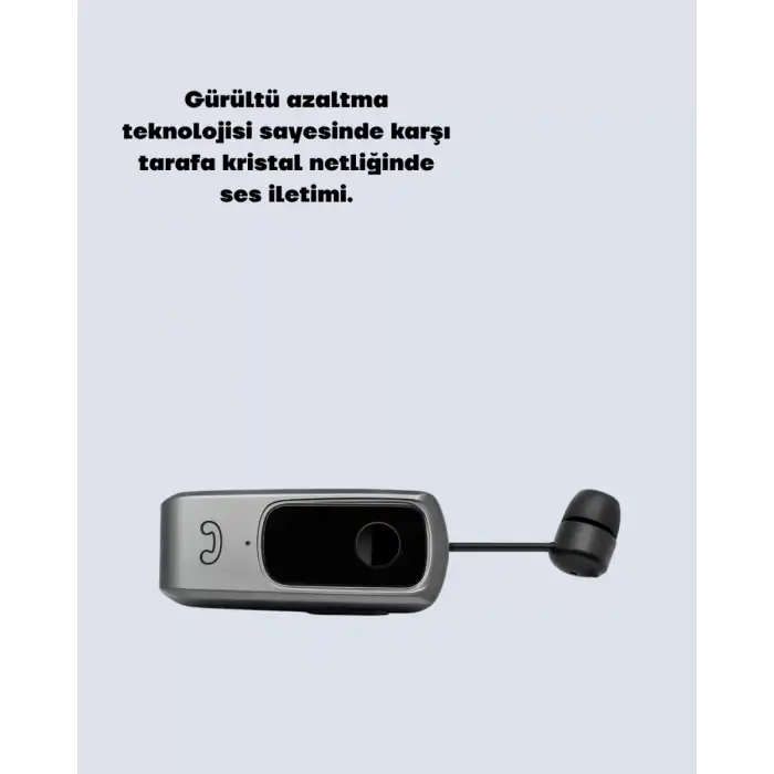 AsilTech Mikrofonlu ve Ses Kontrollü Kablosuz Kulak İçi Kulaklık