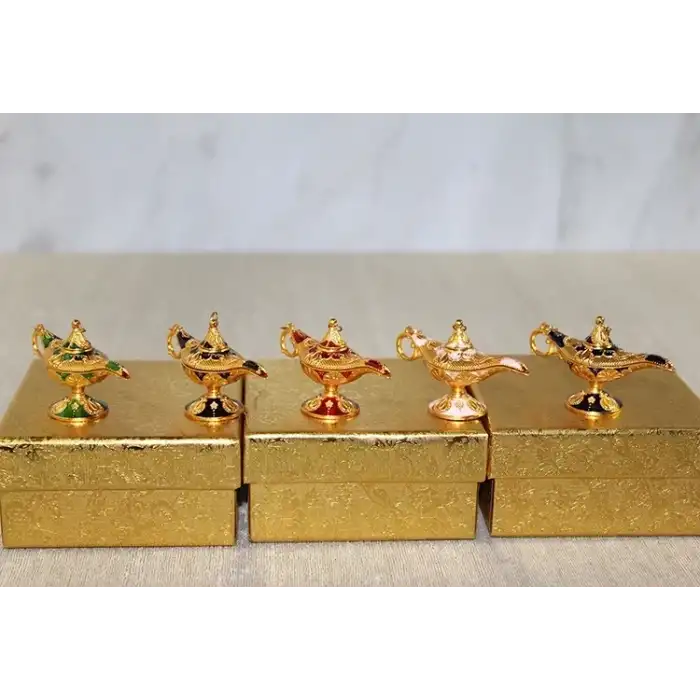 AsilTech Mineli Metal Alaaddin Lambası Model 6