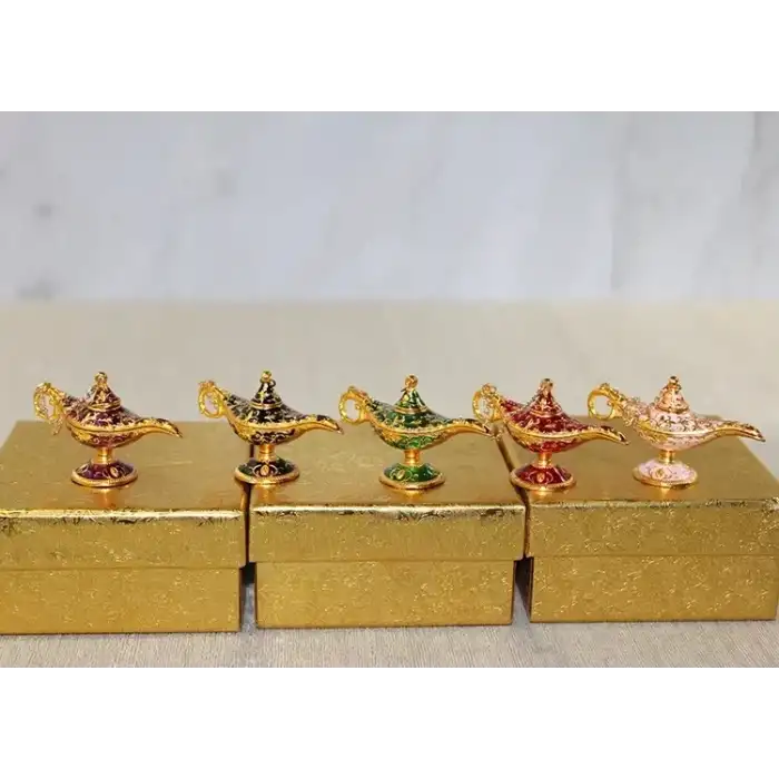 AsilTech Mineli Metal Alaaddin Lambası Model 8