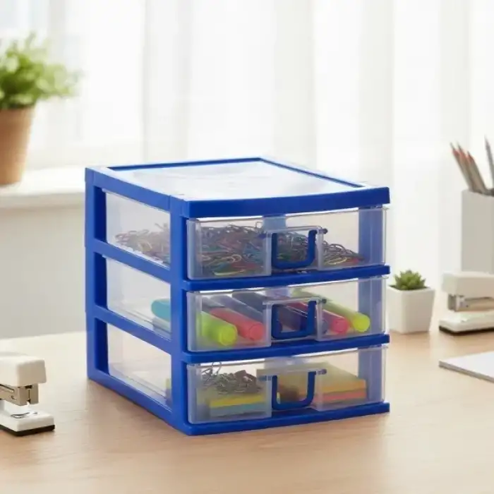 AsilTech Mini 3 Çekmeceli Komidin Organizer