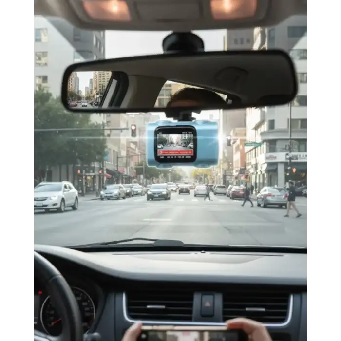 AsilTech Mini Araç İçi Kamera Sürekli Kayıt Geniş Açılı