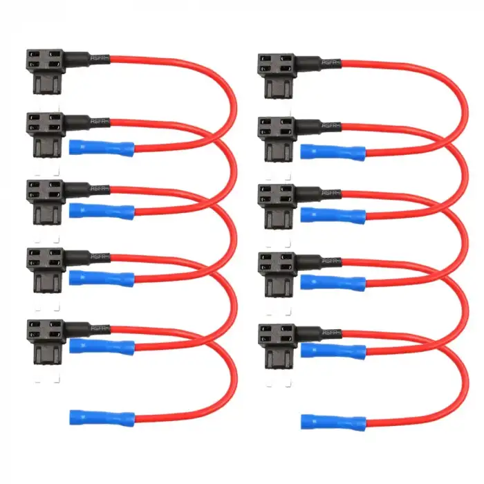 AsilTech Mini Bıçak Sigorta Çoklayıcı Fuse Tap 10 Adet