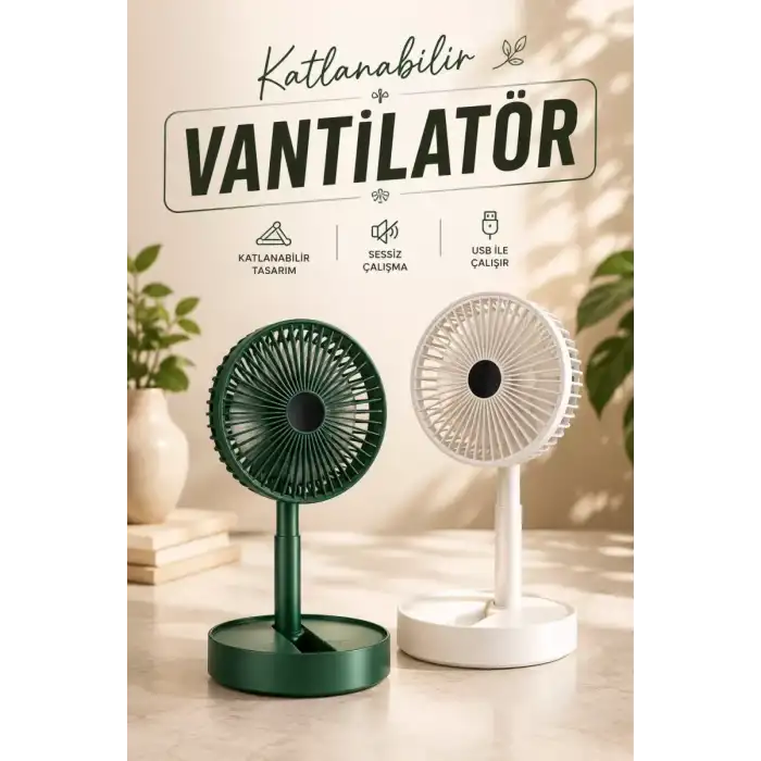 AsilTech Mini Fan Soğutucu Telefon Tutucu Vantilatör