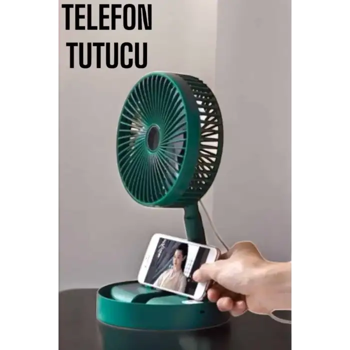 AsilTech Mini Fan Soğutucu Telefon Tutucu Vantilatör