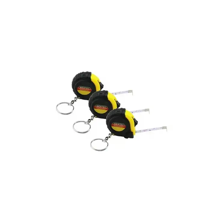 AsilTech Mini Metre Tasarımlı Anahtarlık - 1 Metrelik - Kompakt