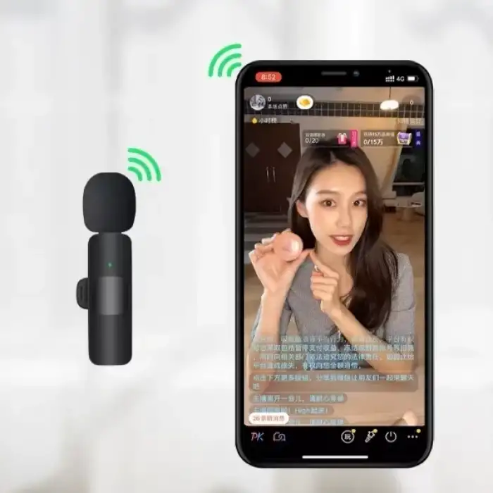 AsilTech Mini Yaka Mikrofonu Type-C Uyumlu