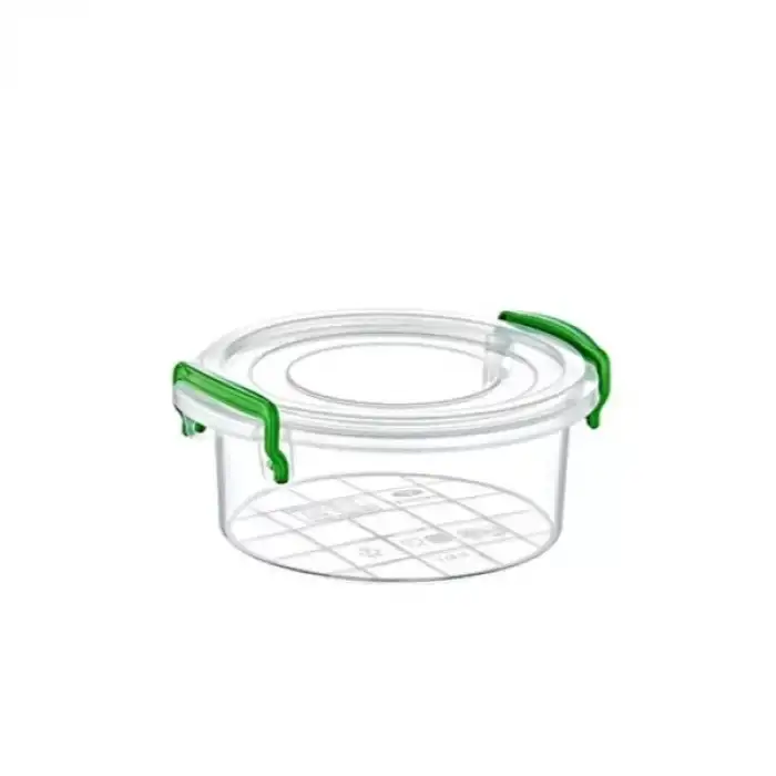 AsilTech Mini Yuvarlak Saklama Kabı 0.5 Litre