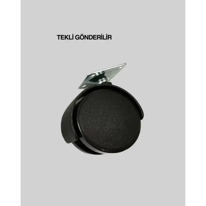 AsilTech Mobilya Tekerleği 6 cm Kilitsiz Tekli Satış