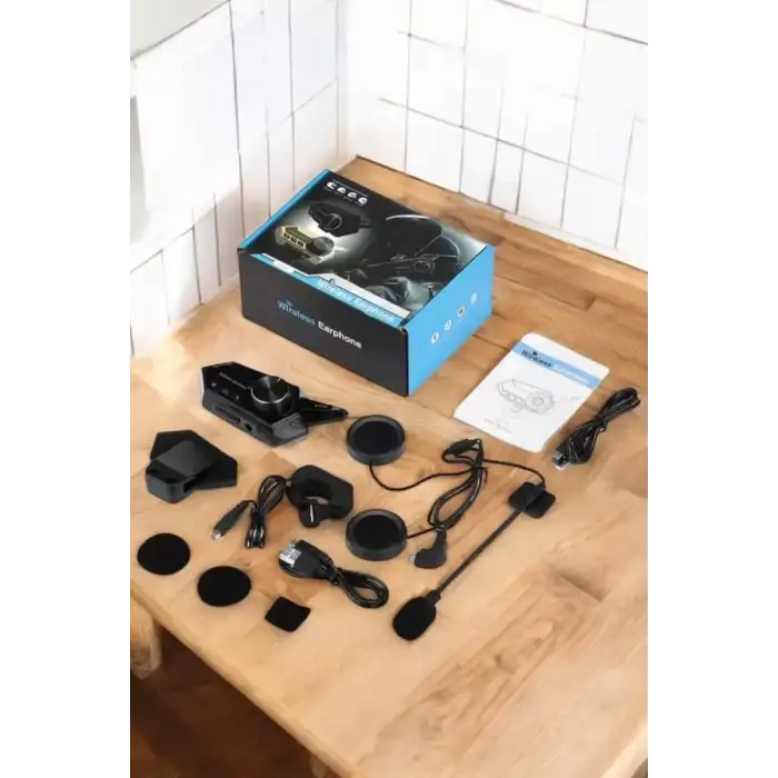 AsilTech Motorcu Kulaklığı Kask Kulaklığı ANC Özelliği Sesli Görüşme Özelliği