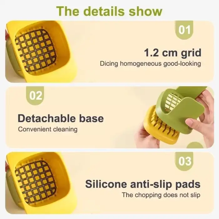 AsilTech Multifonksiyon Sebze Meyve Doğrayıcı