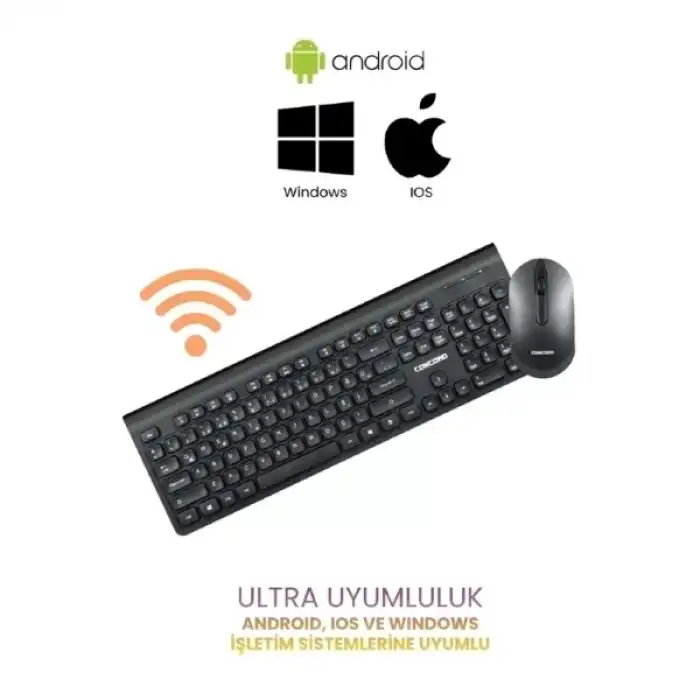 AsilTech Multimedya Q Klavye Ve Mouse Seti