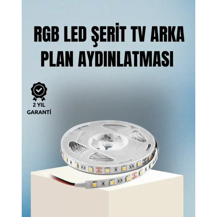 AsilTech Müzikle Senkronize LED Şerit TV Aydınlatma