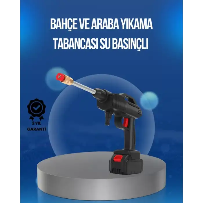 AsilTech Orijinal 2025 48V Şarjlı Basınçlı Temizlik Tabancası A Kalite Seri