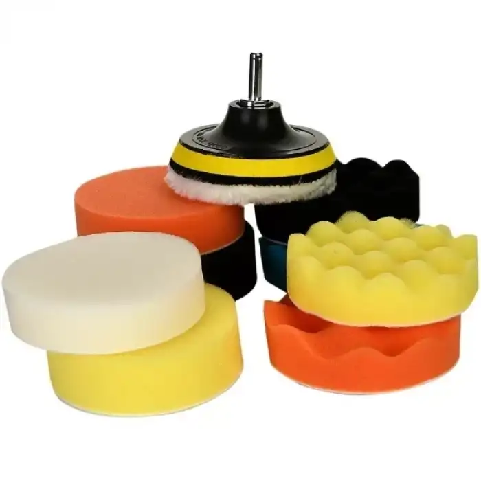 AsilTech Oto Pasta Cila Polisaj Sünger Seti 11 Parça