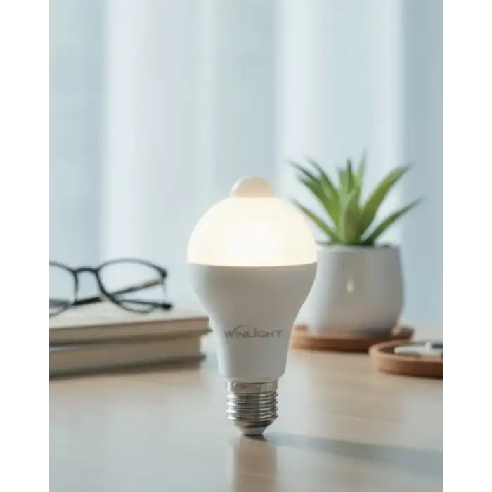 AsilTech Otomatik Yanan Sensörlü LED Ampul Ev ve Ofis Kullanımına Uygun