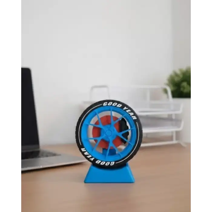 AsilTech Otomobil Jant Görünümlü Masa Üstü Ofis Süsü