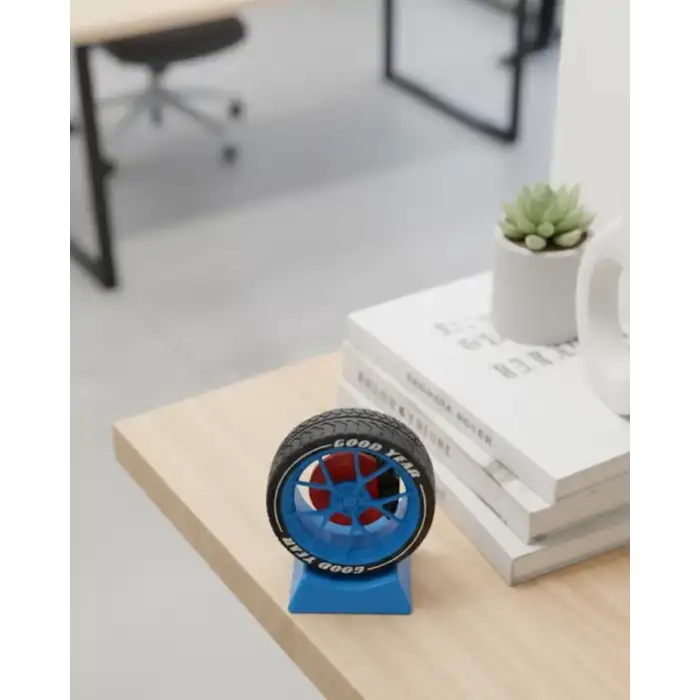 AsilTech Otomobil Jant Görünümlü Masa Üstü Ofis Süsü
