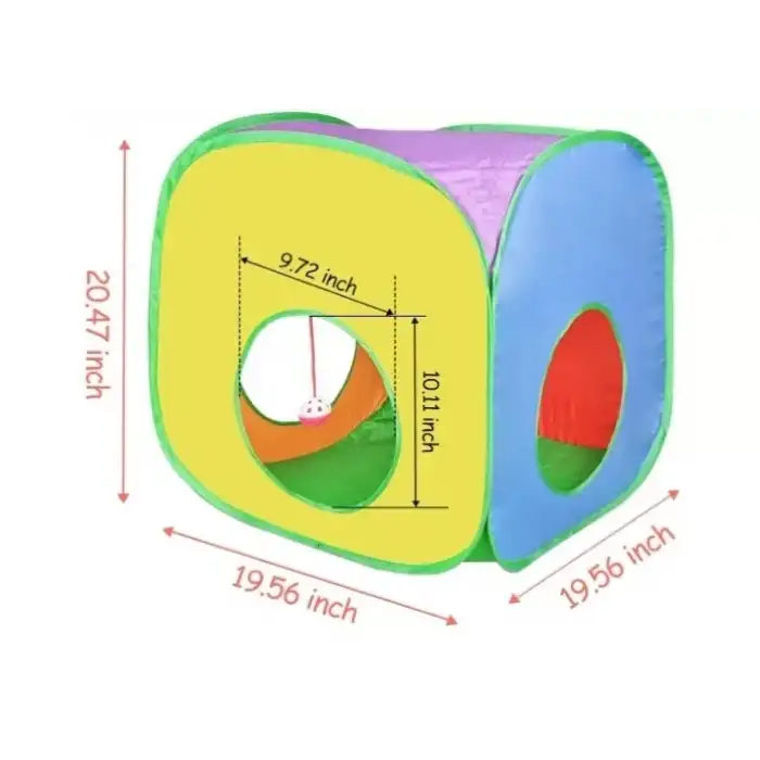 AsilTech Oyuncak Toplu Kedi Oyun Tüneli