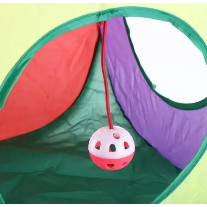 AsilTech Oyuncak Toplu Kedi Oyun Tüneli