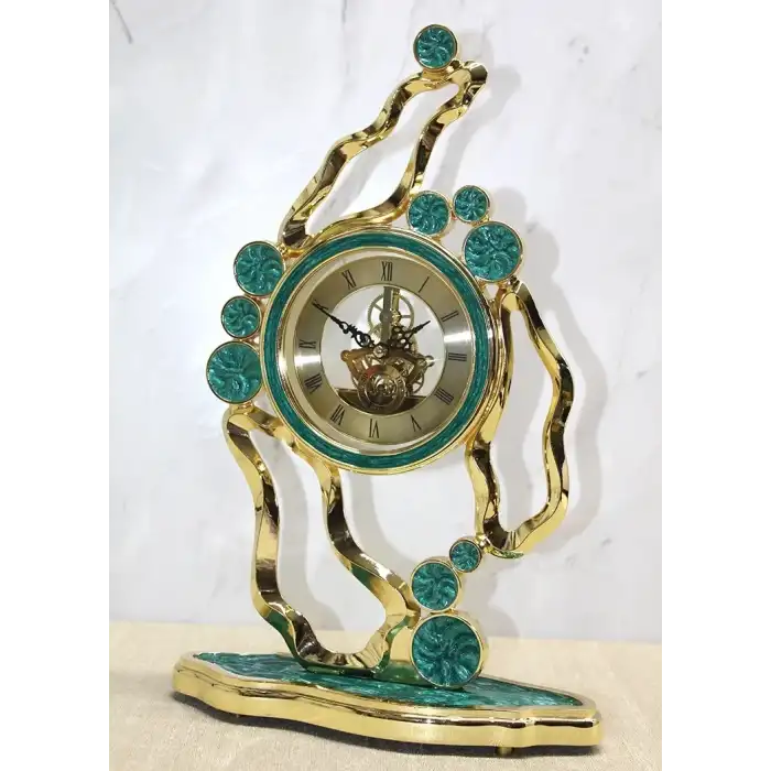 AsilTech Özel Yeşim Tasarım Masa Üstü Saat