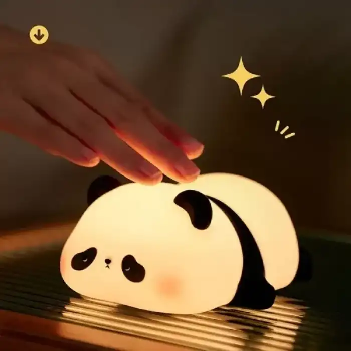 AsilTech Panda Tasarımlı Renk Değiştirebilen Dokunmatik Gece Lambası