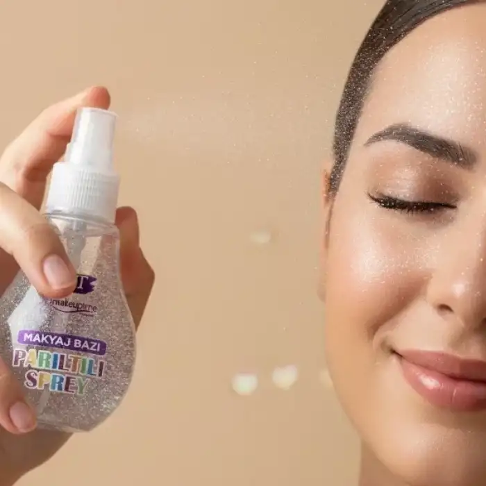 AsilTech Parıltılı Sprey Makyaj Bazı
