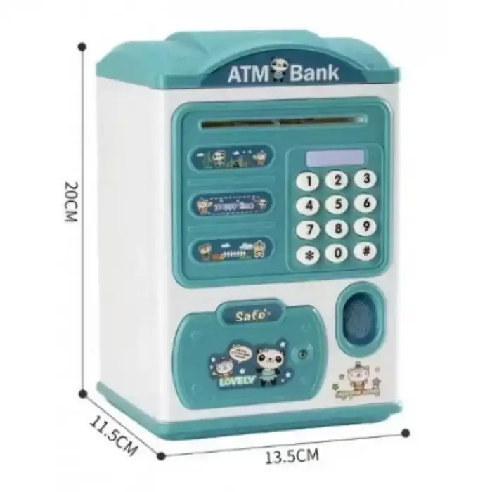 AsilTech Parmak İzi ve Şifreli Elektronik ATM Kumbara