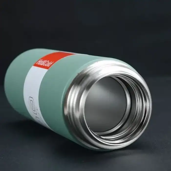 AsilTech Paslanmaz Çelik Bardaklı Termos Seti 500 ML