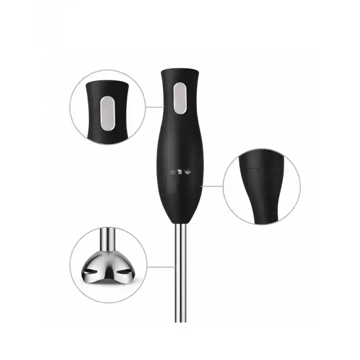 AsilTech Paslanmaz Çelik Blender Ayağına Sahip Ergonomik El Blenderı