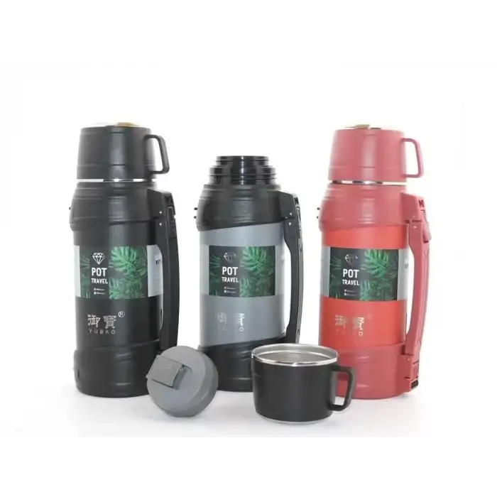 AsilTech Paslanmaz Çelik Çift Katmanlı Termos 1.6 Lt