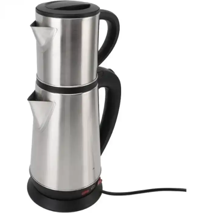 AsilTech Paslanmaz Çelik Elektrikli Çay Makinesi