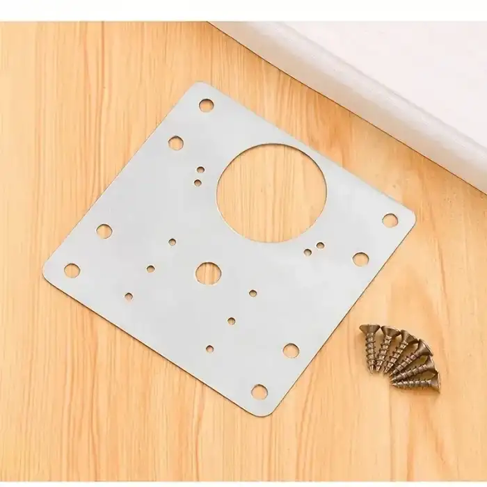 AsilTech Paslanmaz Çelik Menteşe Onarım Plakası