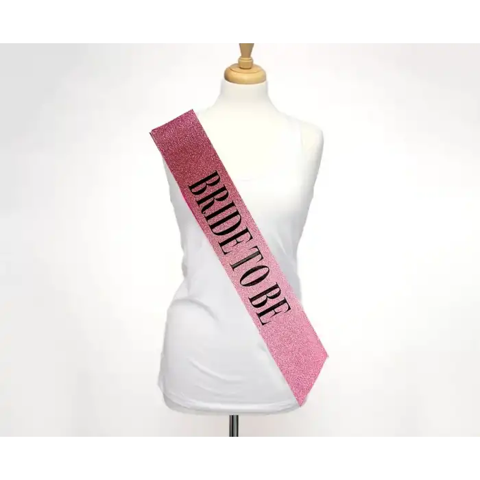 AsilTech Pembe Bride To Be Kuşak Kemer