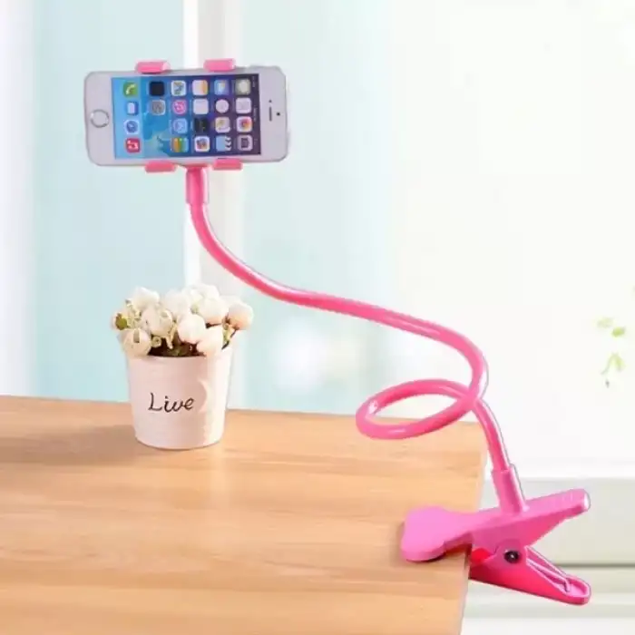 AsilTech Pembe Renk Akrobat Telefon Tutucu Oynar Başlıklı