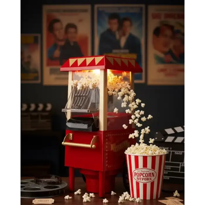 AsilTech PG618 MISIR PATLATMA MAKİNESİ KIRMIZI