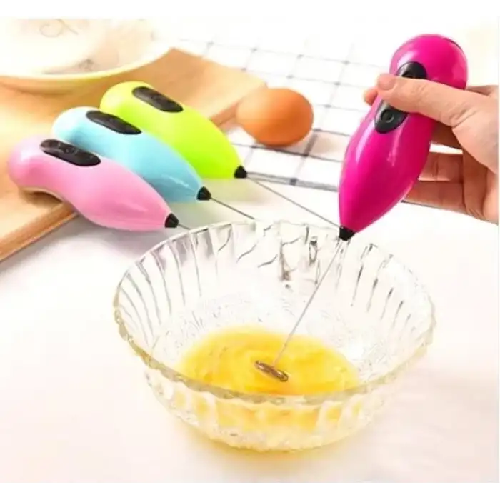 AsilTech Pilli Süt Köpürtücü ve Yumurta Çırpıcı