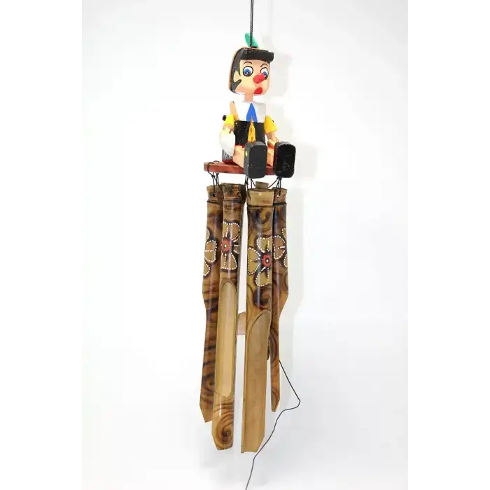 AsilTech Pinokyolu Bambu Çan 60 Cm