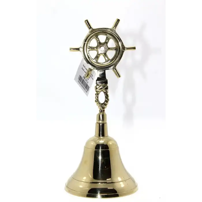 AsilTech Pirinç Dümen Kulplu El Çanı