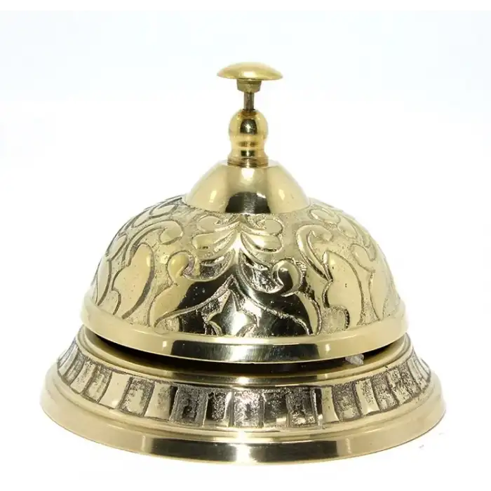 AsilTech Pirinç Resepsiyon Çanı Model 1