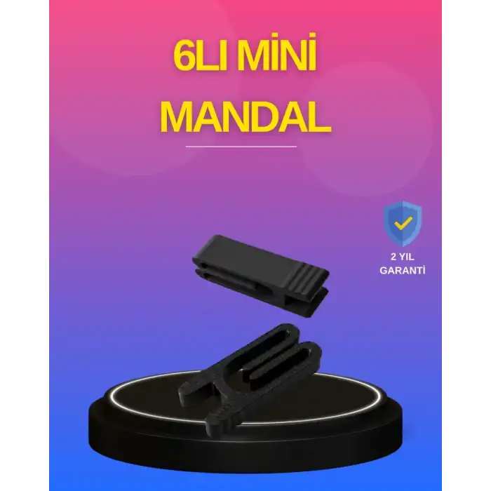 AsilTech Plastik Poşet Kilidi Mutfak İçin Çok Amaçlı Mandal