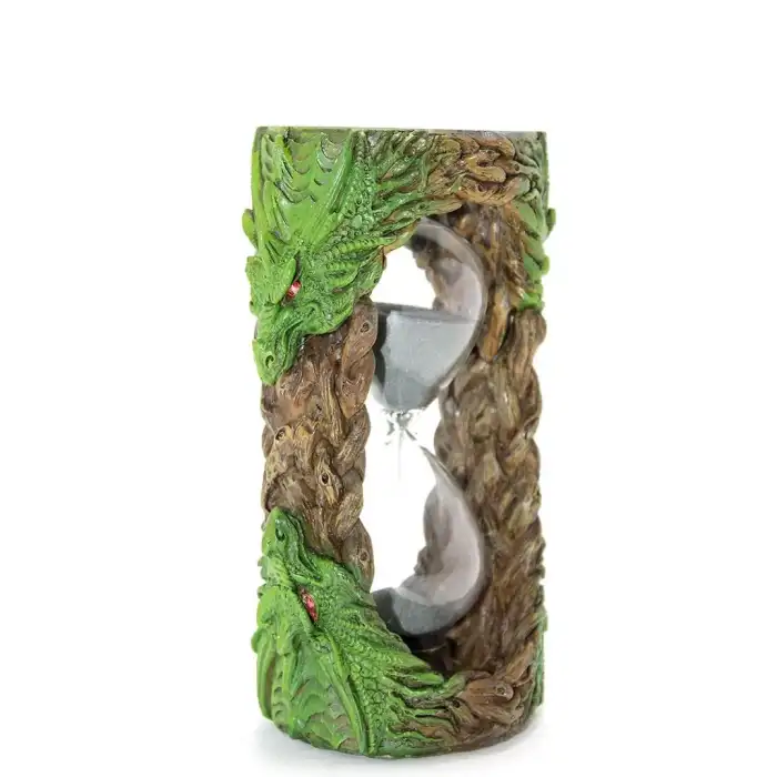 AsilTech Polyester Dragon Tasarımlı Kum Saati Model 2