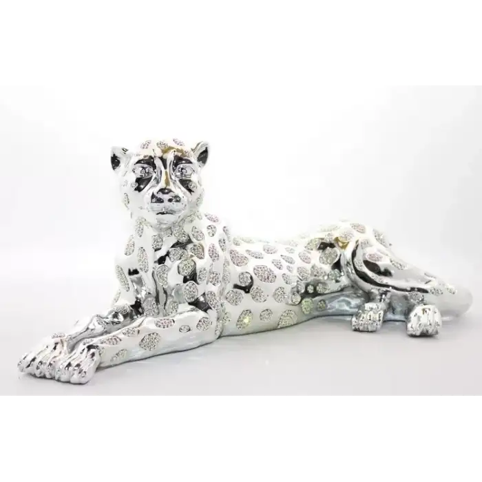 AsilTech Polyester Oturan Kaplan Figürü