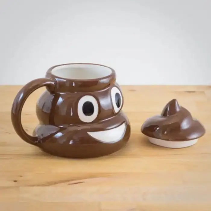 AsilTech Poo Kaka Emoji Kupa Bardak