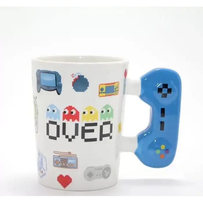 AsilTech Porselen Game Over Kupa Bardak