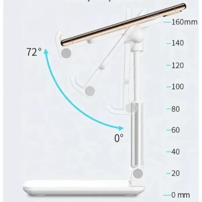 AsilTech Portatif Masaüstü Telefon Tablet Tutucu
