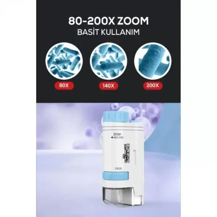 AsilTech Portatif Mini Mikroskop