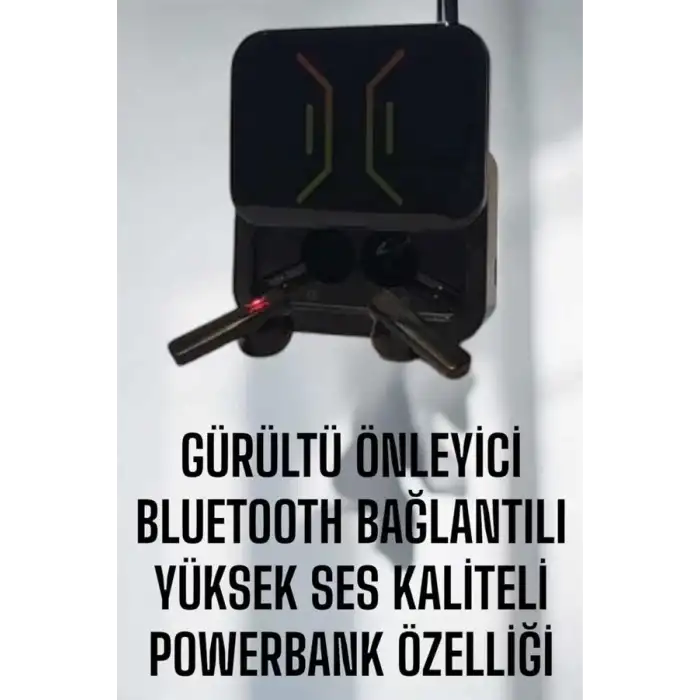 AsilTech Powerbankli Bluetooth Kulaklık Yüksek Ses Kaliteli Kablosuz
