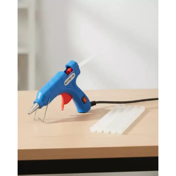 AsilTech Pratik Kullanımlı 20W Silikon Tabancası 7.5 mm Silikon Uyumlu 5 Adet Hediye Silikon