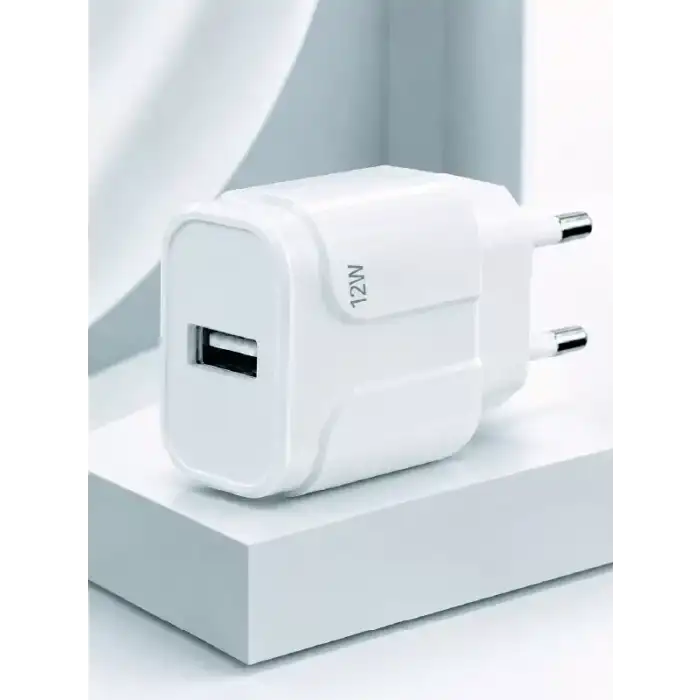 AsilTech Pratik ve Kompakt Tasarımlı 12W USB Telefon Şarj Adaptörü